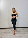 Elegant black special occasion dress