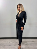 Elegant dress with small stones